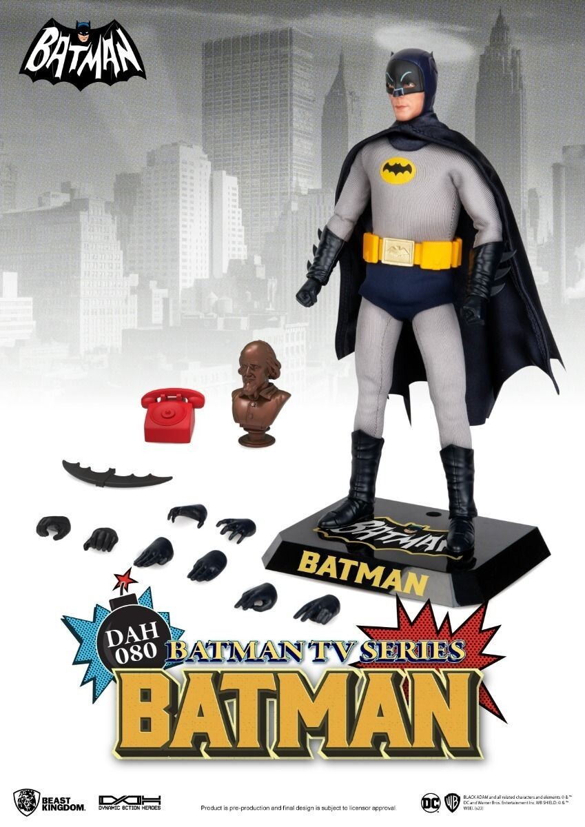 Beast Kingdom DAH-080 Batman TV Series Batman Action Figure New In