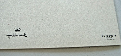 TO MY HUSBAND ON FATHER'S DAY~VINTAGE HALLMARK CARD WITH RIBBON ACCENT - Foto 3 di 5