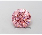 AAA+ 2 Ct Round Cut Piche Pink  Diamond Loose VVS1 D Grade Gemstone1+ Gift