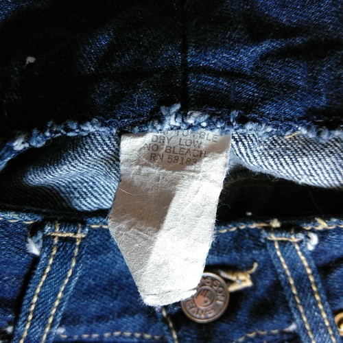 Vintage Sasson High Waisted Tapered Leg Big Kids Jeans Waist 20" L30.5" - Picture 5 of 11
