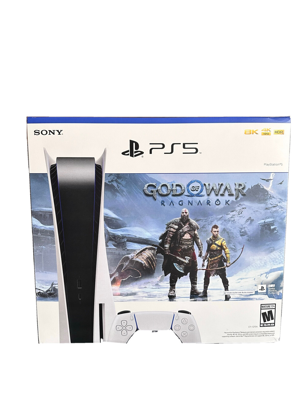 PS5 PlayStation 5 Disc Console God of War Ragnarok Bundle ✔️SHIPS IN 1 DAY✔️-image