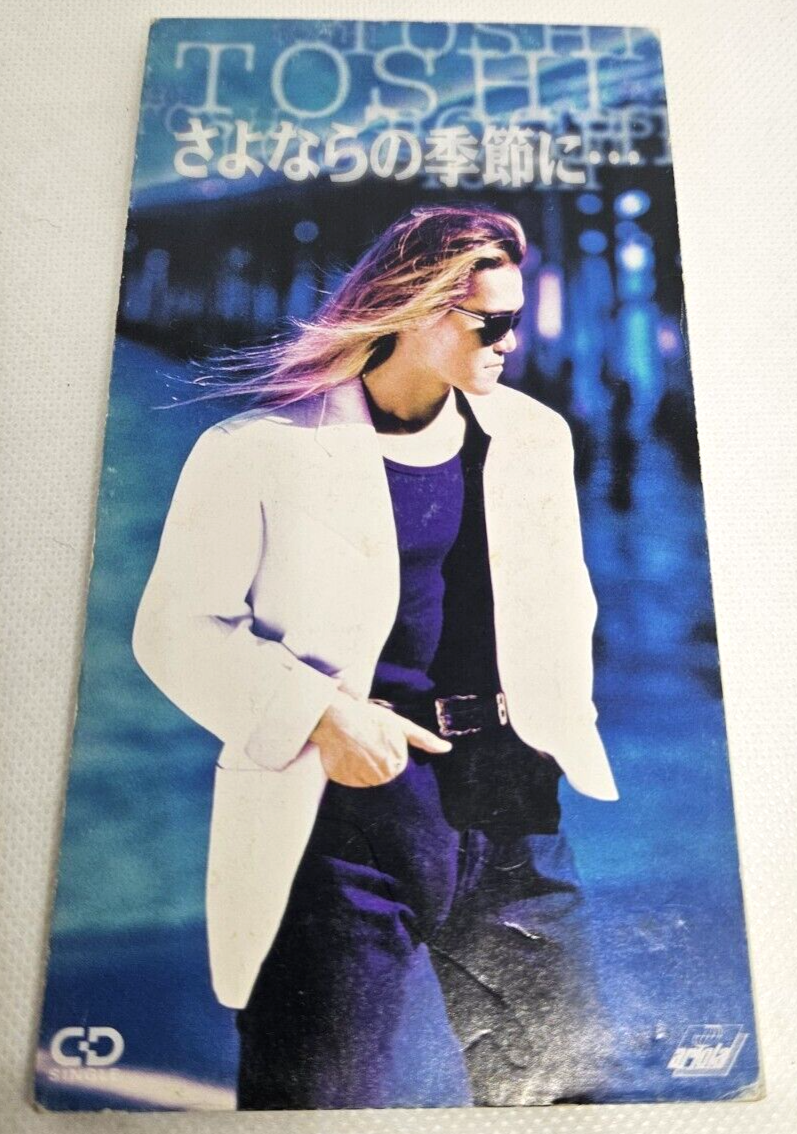 toshiページ TOSHI (X JAPAN) Sayonara No Kisetsuni 3-inch CD single BVDR-306