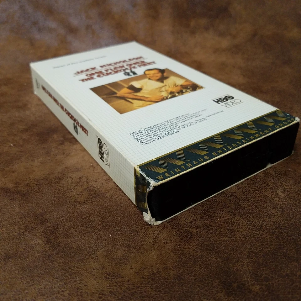 One Flew Over the Cuckoo's Nest VHS HBO Video Watermark RARE 1975 - Imagem 4 de 4