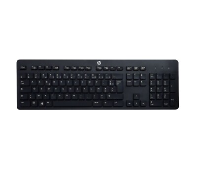 HP Business Slim Tastatur N3R87AA#ABF 803181-051, AZERTY-Tastatur FR, USB, black
