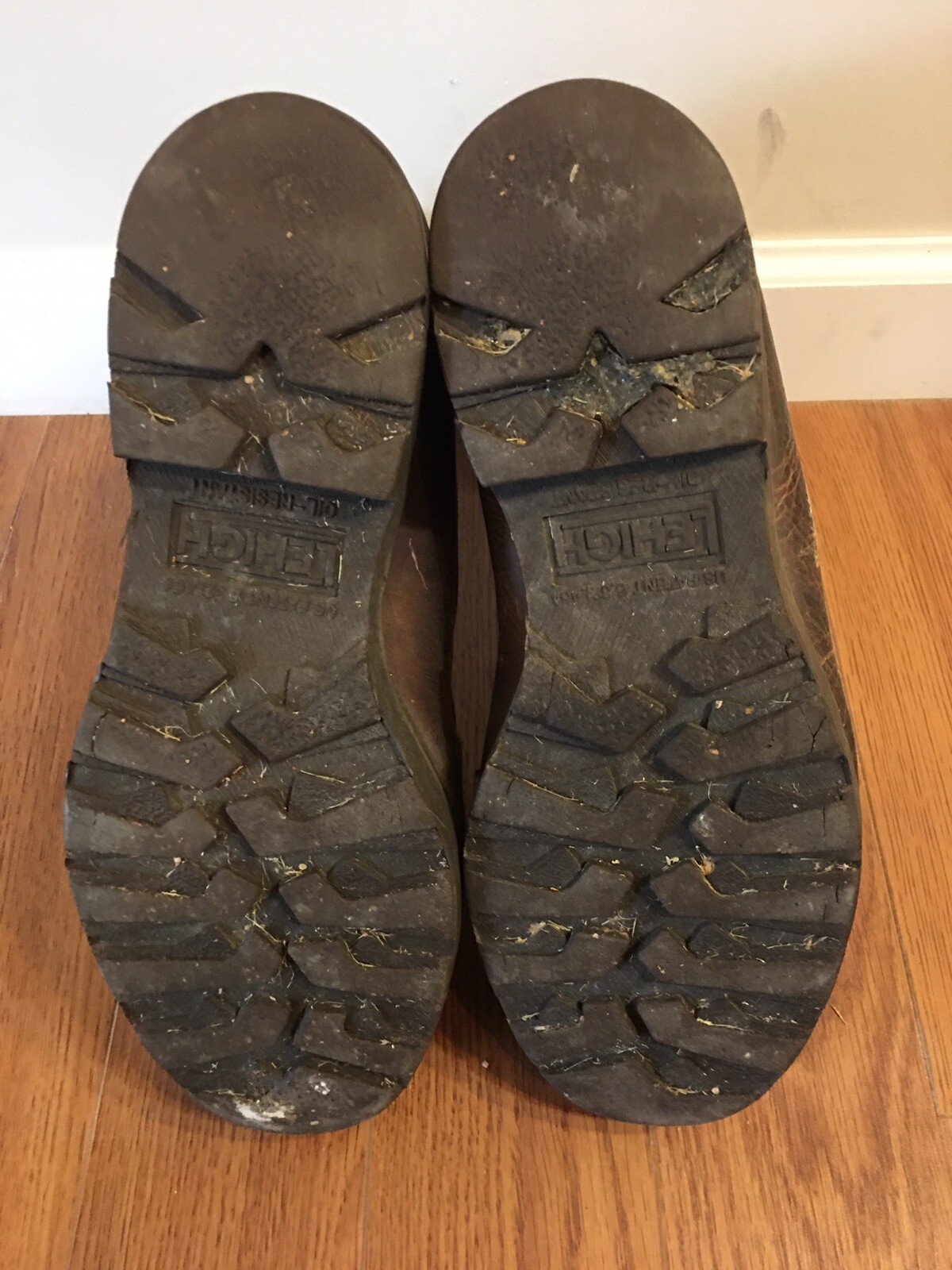 Lehigh Safety Shoes Steel Toe Work Boot mens 8.5 Med Gem