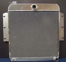 54 55 56 1954 1955 1956 Dodge Pickup Truck V8 Engine Radiator W Fan And Condser