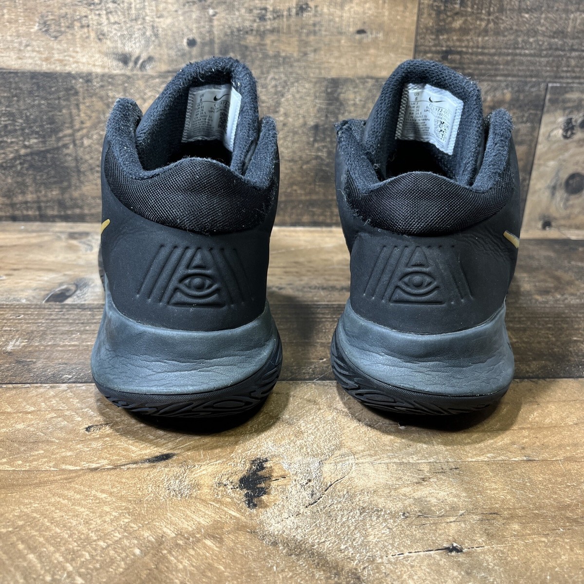 Nike Mens Kyrie Flytrap 4 CT1972-005 Black Basketball Shoes Sneakers Size 8 Nike Kyrie Flytrap 4 Black Metallic Gold Shoe Men main image 3