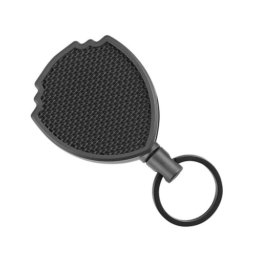 2Pcs Retractable Key Chain Reel Holder Steel Belt Clip Chain Split Heavy Duty - Picture 7 of 11