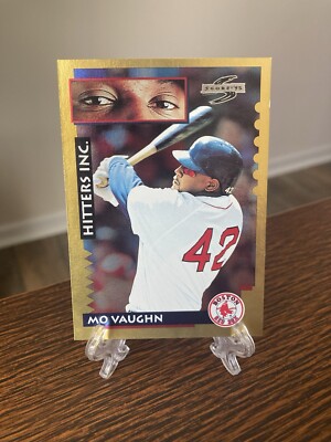 1995 Score Baseball Mo Vaughn Gold Rush Card #563 Boston Red Sox Legend SP