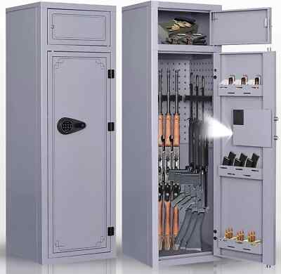 10-12 Gun Rifle Safe Guun Safes For Home Rifles And Pistols Large Unassembled