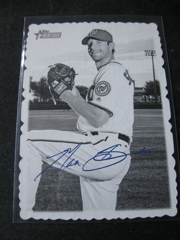 MAX SCHERZER 20-CARD LOT 2018-22 Topps Chrome/Heritage/Finest/Tribute/Bowman Chr - Изображение 4 из 4