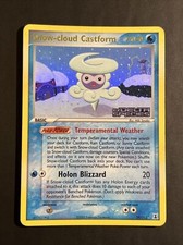 Pokemon Eng Rare Holo Snow Cloud Castform Ex Delta Species Stamped 29/113 on eBay