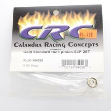 Calandra CRC CLN64026 Aluminum 64 Pitch 26 Tooth Standard Pinion Gear