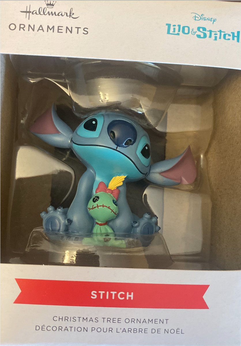 Hallmark disney lilo & stitch stitch with scrump christmas ornament Clearance