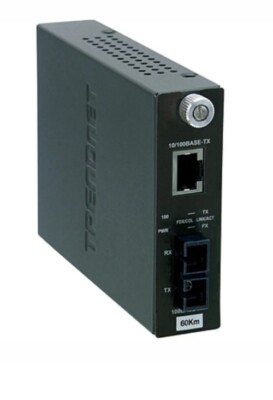 TRENDnet TFC-110 100Base-TX to 100Base-FX Single Mode Fiber Converter TFC-110S60