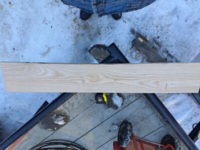1 PC RED OAK WOOD KILN DRIED 39''X 6 1/4''X 3/4'' WIDE BOARD LUMBER BLANK CRAFT