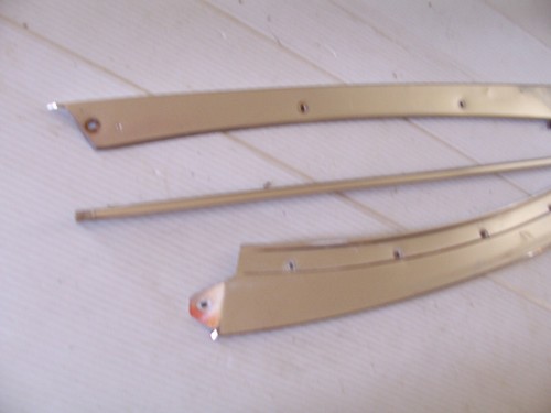 1978 COUPE DEVILLE ROOF EDGE A & B PILLAR OUTER EDGE TRIM LEFT OEM USED - Picture 5 of 6