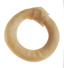 Tasman's Natural Pet 5"-6" Medium Elk Ring - 4 Individually Packaged Dog Chews.