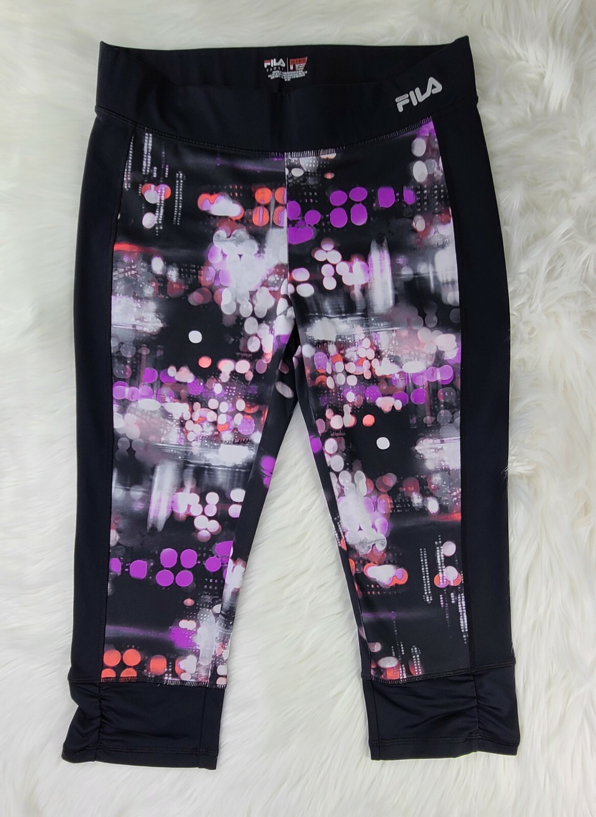 NUOVI LEGGINGS ELASTICIZZATI FILA SPORT Live in Motion Fitness M spediti prontamente ?