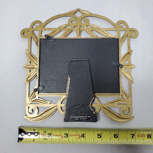 De Colección TERRAGRAPHICS Art Deco Nuevo Marco Antiguo Hollywood Regency Estilo 7.5x7.5 - Imagen 11 de 13