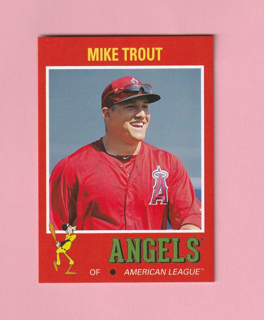 2019 Topps Throwback Thursday #TBT Online Exclusive /674 Mike Trout #25