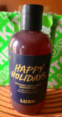 Broken Seal LUSH Kitchen Happy Holidays Shower Gel - Kitchen  8.4