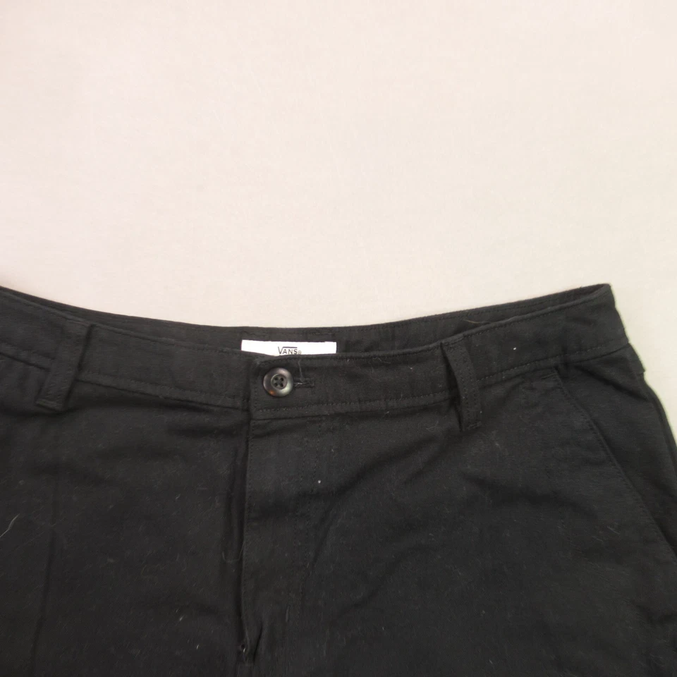 Vans шорты женщин 30 легкий повседневный карманы Chino кнопка черный - Изображение 2 из 4