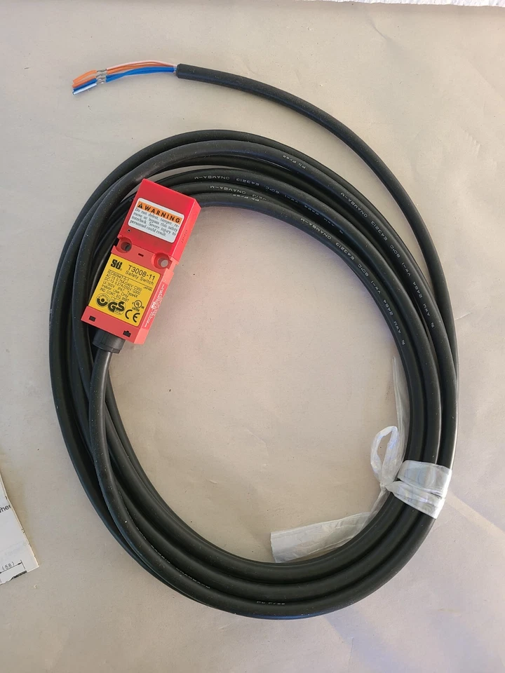 STI T3008-11TC5 Switch With Flat Actuator, 1NC+1NO, 44524-1105 5 M CABLE - Image 3 of 4