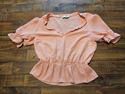 topshop ruffle top