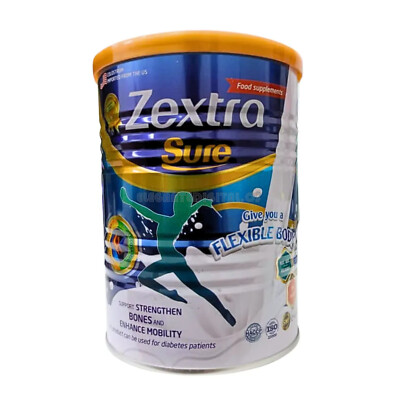 1 x Zextra Sure Milchpulver 400g Knie Rückenschmerzen stärken Knochen 100% Or...