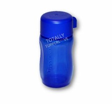 Tupperware Eco Water Bottle 3 oz. / 90 ml Mini Small Tiny Klein Blue NEW