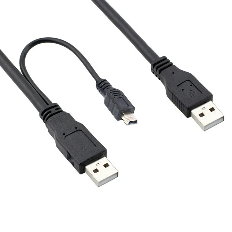 Mini usb to 2 usb deals