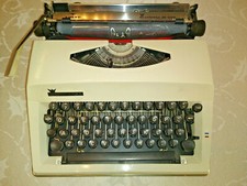 Adler Contessa de Luxe Vintage manual typewriter from 1970's Type writer Holland thumbnail