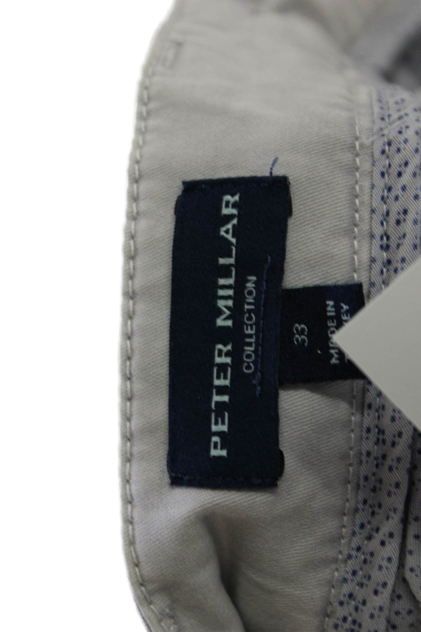 Peter Millar Men's Flat Front Button Straight Leg… - image 4