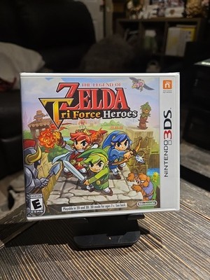 Legend of Zelda: Tri Force Heroes Factory Sealed (Nintendo 3DS, 2015)