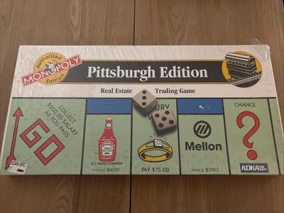 Vintage SEALED 1996 Monopoly Board Game Parker Brothers Classic NEW