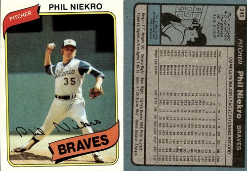 1980 Topps Baseball Complete Your Set #201-300 You Pick! - Picture 65 of 134