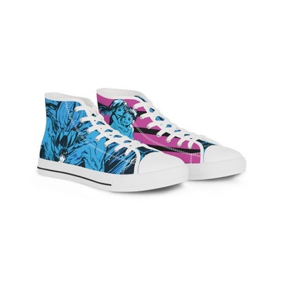 Men High Top Sneakers Yuta Rika Love jjk jujutsu kaisen Canvas