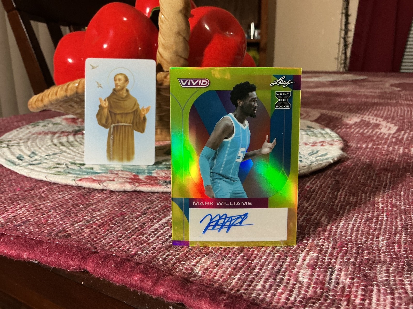 2023 Leaf Vivid Mark Williams AUTO RC /50