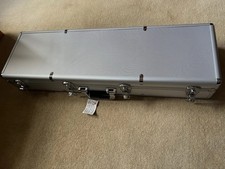 Lockable Aluminium Flight Case - 26cm x 87cm x 14cm New **COLLECTION ONLY**