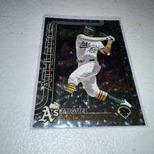 Miguel Andujar 2025 Topps Series 2 Super Box SILVER PATTERN FOIL BOARD #529