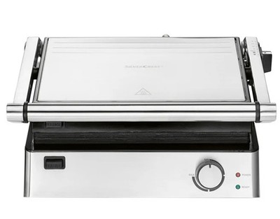 SILVERCREST Kontaktgrill Tischgrill Paninigrill 3-in-1 SKGE 2000 D3 2000 Watt