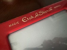 Etch a Sketch 2016 Classic Retro Drawing Toy Spin Master No 33700 Tested Works