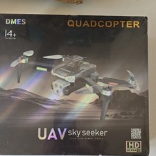 DMES UAV Sky Seeker Quadcopter 2.4G HD Camera Dual Lens Brushless Motor