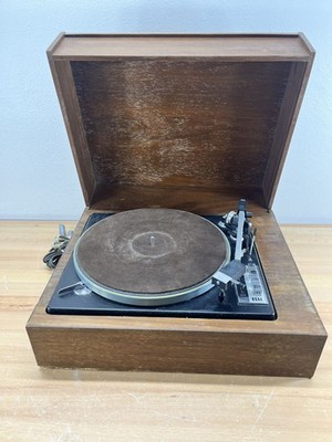 Elac Miracord - See Video! - Spins, Arm works, Some Issues w/ Wooden Box