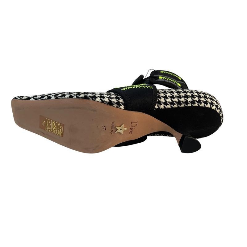 Christian Dior Pumps Heel Houndstooth Multicolor EU37/US7 116649c thumbnail 6