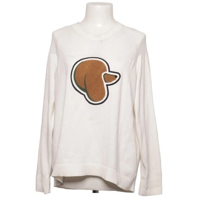 3.1 Phillip Lim, Strickpullover, Größe: M, Weiß/Mehrfarbig #5Hq