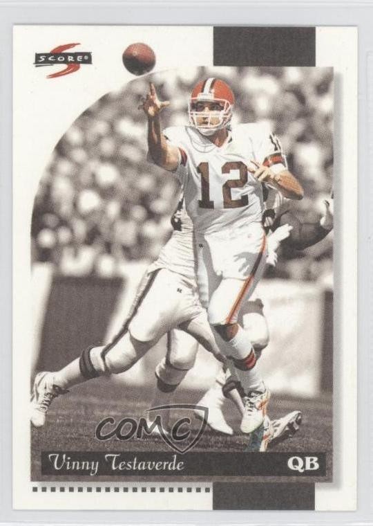 Vinny Testaverde #40 1996 Score Football Field Force