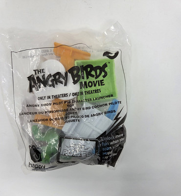 McDonald's 2016 Angry Birds   Bomb #9 & Pilot Pig Character Launcher #6