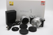 Top Mint s/c  2194 Nikon Mirrorless SLR Nikon1 J5 Double Lens Kit 10-30mm 18.5mm